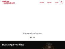 Tablet Screenshot of brocantique-watches.com